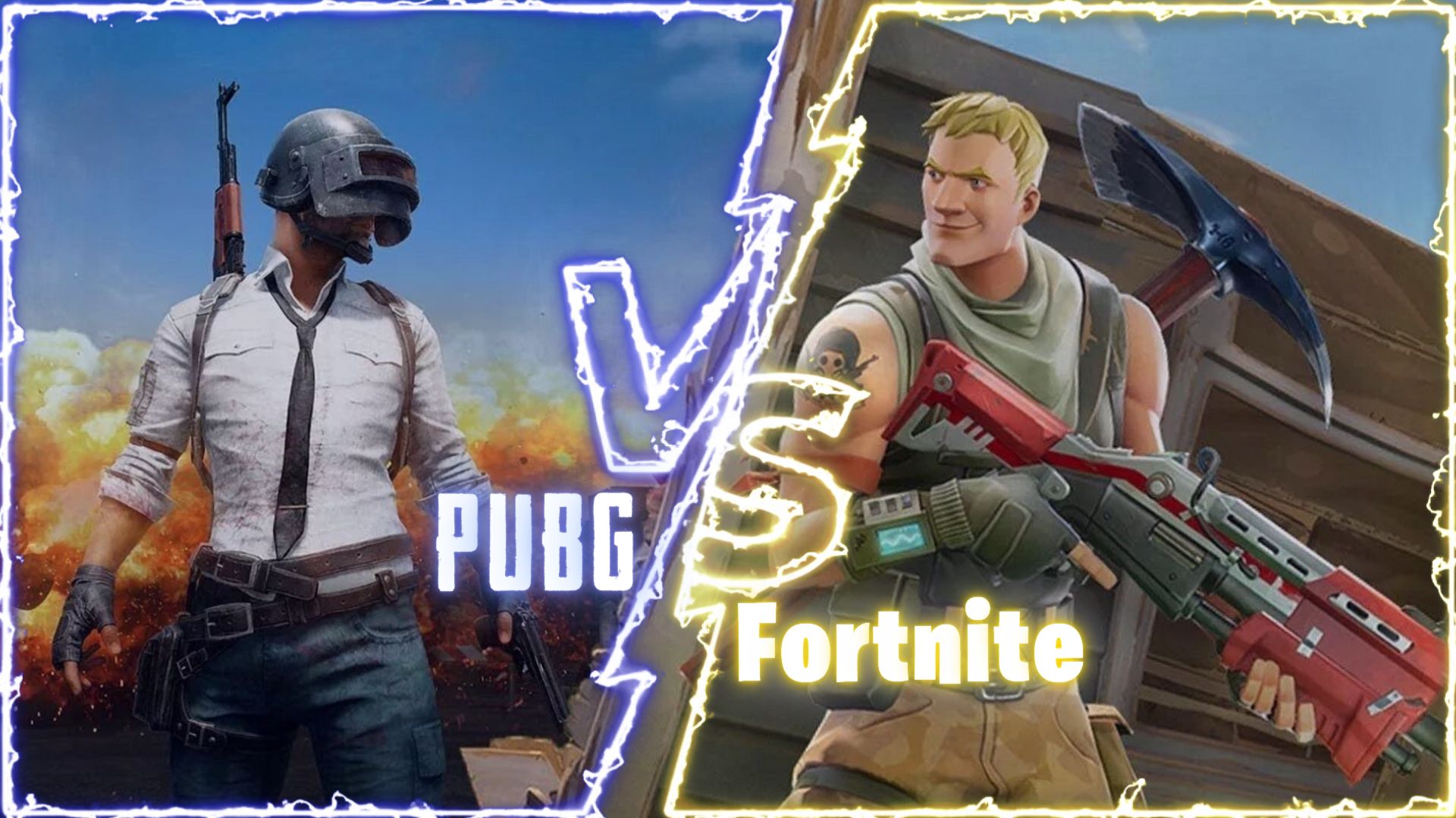 Fortnite VS PUBG 👑🍗