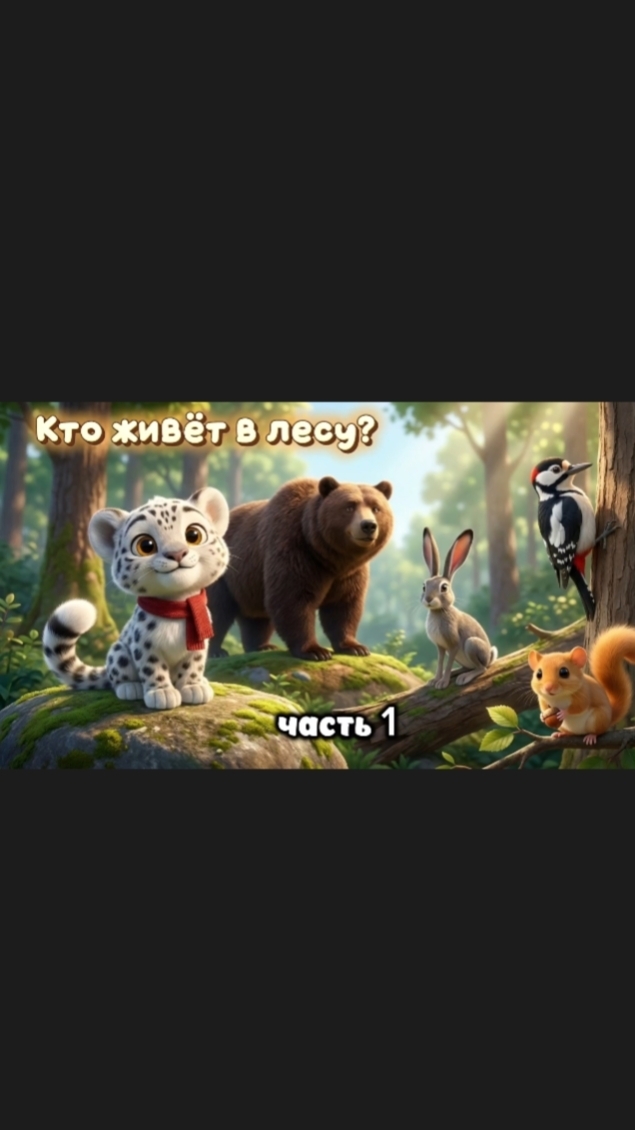 кто живёт в лесу ч.1