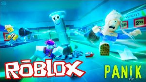 ИГРАЮ с мастером Сашей в игру Паника в роблокс 2 часть