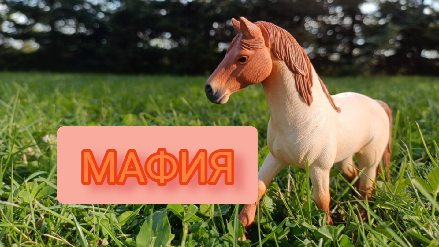 Лошади шляйх играют в мафию! Schleich (чит опис)