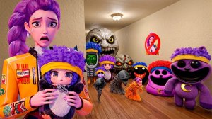 Руми и Гугу Гага Пингвин причиняет боль D Billions Om Nom ANGRY MOON Tornado Pou Catnap в Garry`s Mo