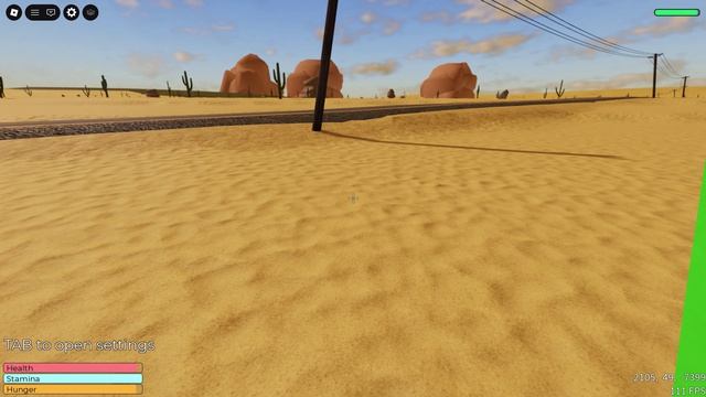Гоняем по пустыне в A Desrt в ROBLOX