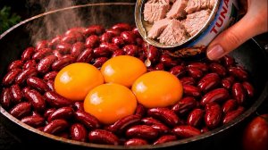 ТУНЕЦ + ФАСОЛЬ! Вы удивитесь, как ЭТО ВКУСНО! Белковый ужин БЕЗ Муки и духовки