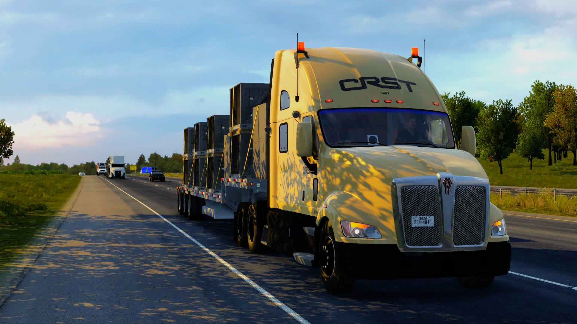 744 / ATS 1.60 / Kenworth Т700 / Рейс на Венесуэлу.