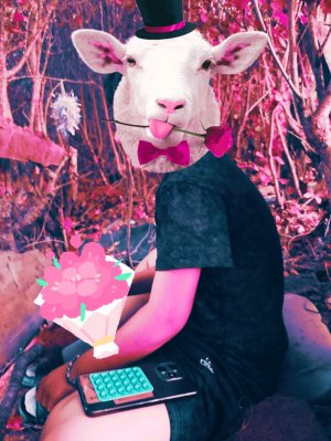 с друзьями и в личках