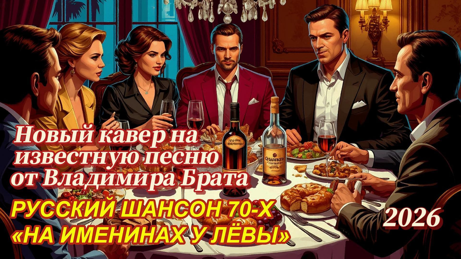 НОВЫЙ КАВЕР НА РУССКИЙ ШАНСОН 70-Х  Исполняет Владимир Брат