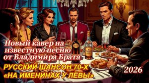 НОВЫЙ КАВЕР НА РУССКИЙ ШАНСОН 70-Х / Исполняет Владимир Брат