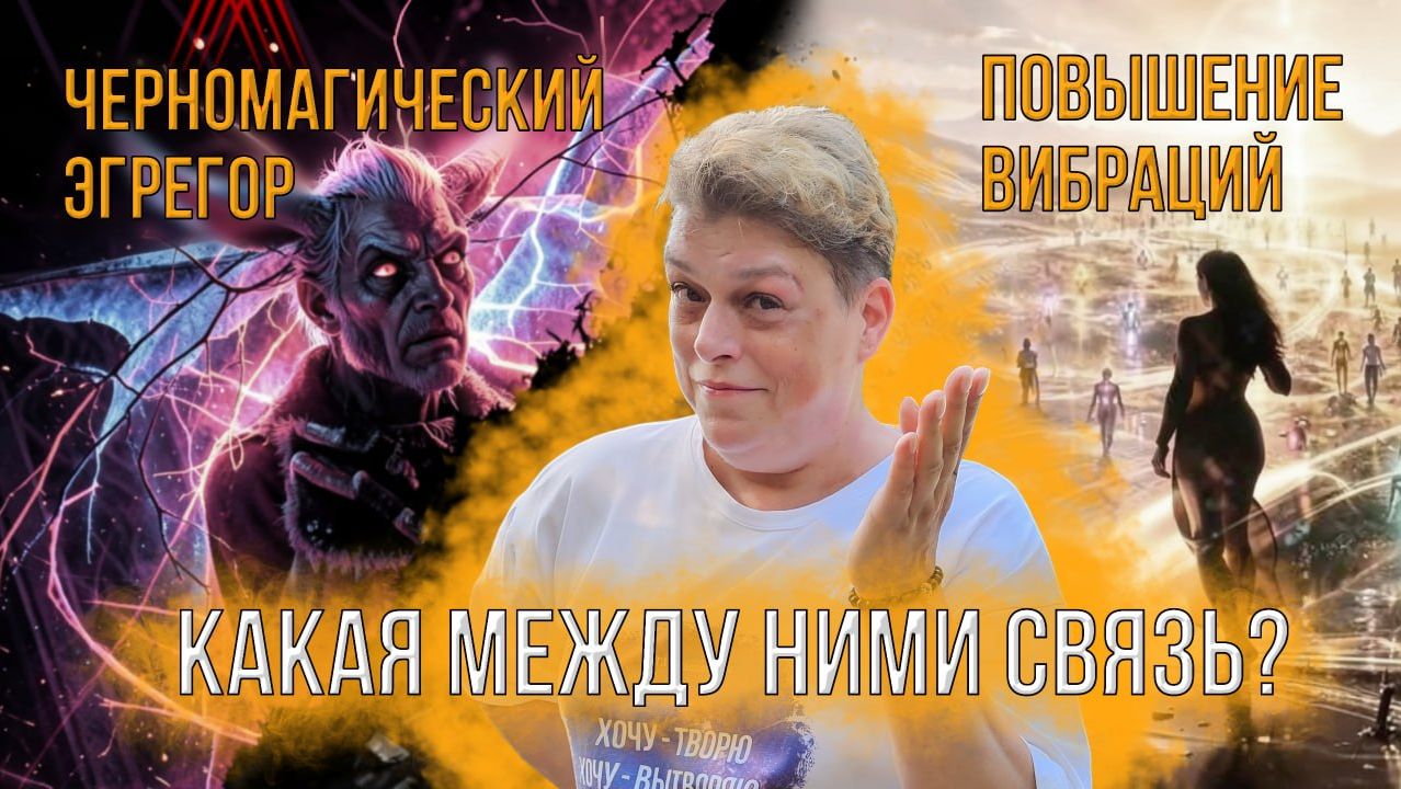 Какая связь между черномагическим эгрегором и повышением вибраций?