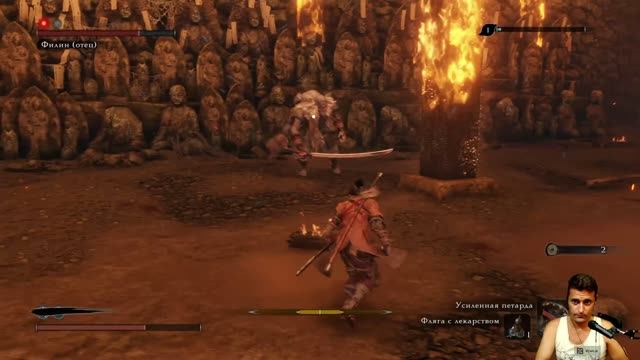 Sekiro: Shadows Die Twice прохождение. Русская озвучка: Part 13