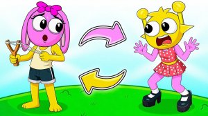 ВЫ СМЕЕТЕСЬ = ВЫ ПРОИГРАЛИ 😈🤣 ЛУЧШАЯ КОЛЛЕКЦИЯ Анимационных МЕМОВ Sprunki & Poppy PlayTime 5 (Ч