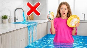Настя и её друзья учат, как экономить воду