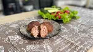 Котлеты из говядины, свинины и курицы «Сомовские» полуфабрикат замороженный Сомовомясопродукт 3 кг