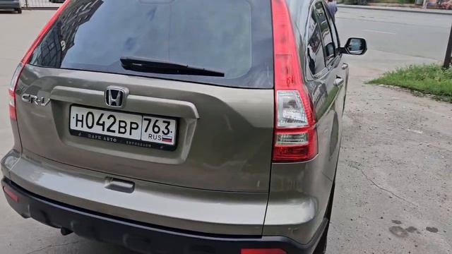 🚘, Honda CR-V 2.4 АТ 4wd, серый металлик, 2 собственника, пробег 157 тем, комплектация максимальная