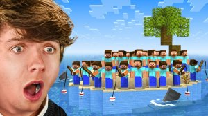 Смогут ли 100 Игроков Выжить на 1 Острове?