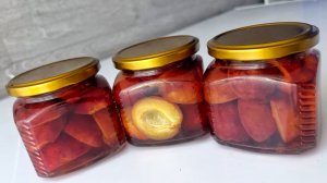Мариновоная Слива с коньяком и пряными специями
