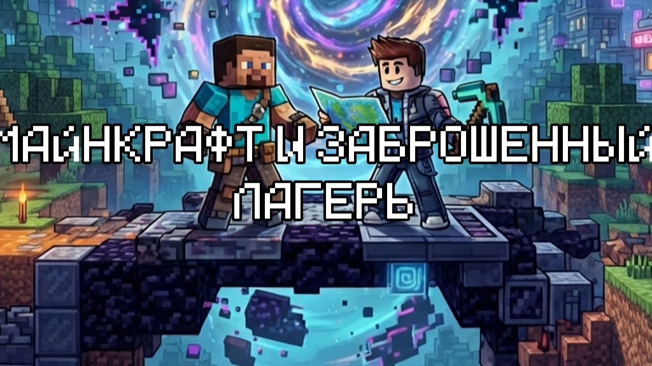 Майнкрафт и заброшенный лагерь