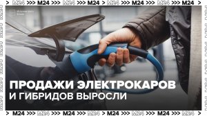 Продажи электрокаров и гибридов выросли в несколько раз - Москва 24