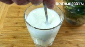 Беру ОГУРЦЫ и ВЛИВАЮ в них КЕФИР — результат вас удивит!