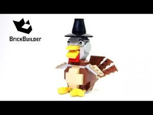 Lego Creator 40091 Индейка на День благодарения — сборка LEGO