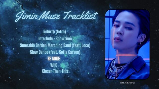 [Playlist] Jimin MUSE Tracklist  Jimin Solo Songs  2025 Playlist_1080p
