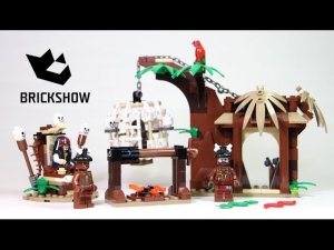 Сборка и обзор набора LEGO Пираты Карибского моря 4182: Побег от каннибалов