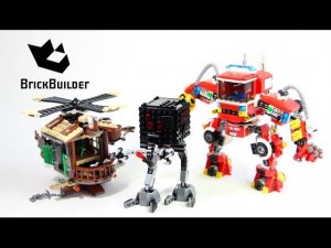 Lego Movie 70813 Спасательный отряд — сборка конструктора