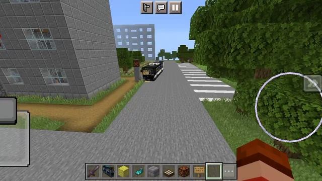 первый автобус города Латцево!!! Minecraft автобусы. бе-бе-бе!?!