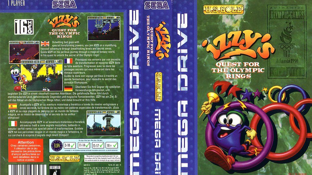 Izzys Quest For The Olympic Rings (Genesis)