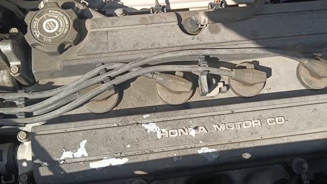 L352 Двигатель Honda Stepwgn RF1-1202205 B20B — работа двигателя