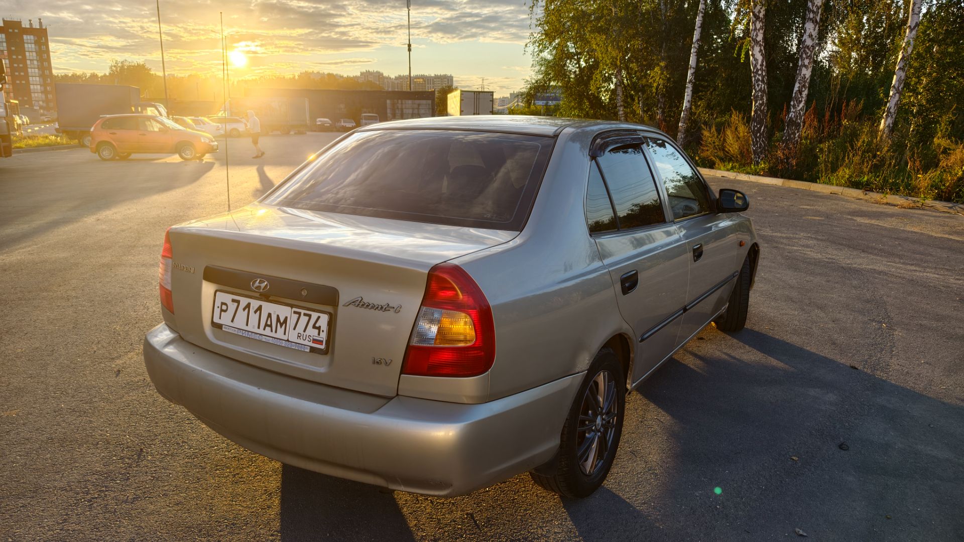 Hyundai Accent 1.5 AT, 2003, 195 209 км