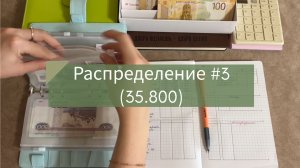 10.08.2026: распределение #3 / зарплата + отпускные (35.800)