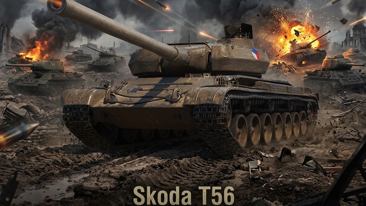 Skoda T56 - Лучший на своем уровне!