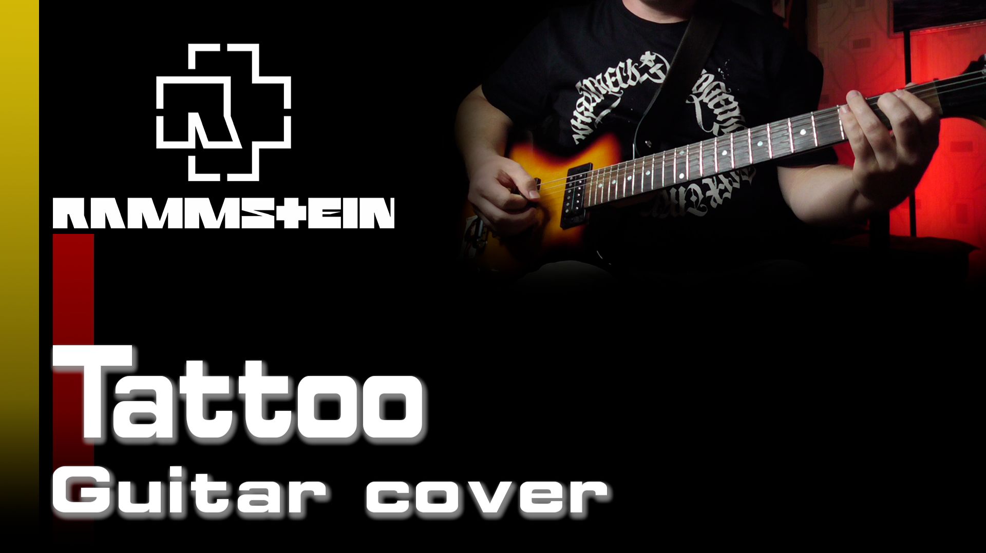 Rammstein - Tattoo [Guitar Cover]