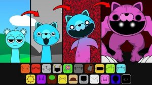 СОЗДАЮ SCP CANDY CAT ИЗ ПОППИ ПЛЭЙТАЙМ: ЧАС КОРМЛЕНИЯ ИЗ SKY! 😱🐱🍬 | МОЙ МОД СПРУНКИ