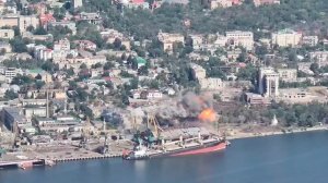 ВС РФ авиабомбой ФАБ-3000 уничтожили пункт дислокации ВСУ в Херсоне