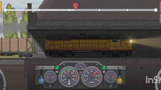 Train Simulator поездка на американском тепловозе END GP50