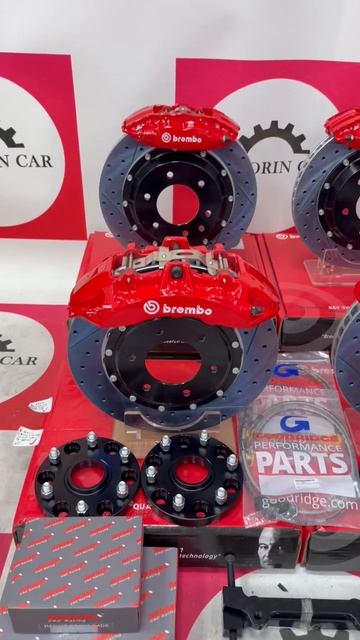 Индивидуальный комплект тормозной системы Brembo ⚡️Изготовление под заказ для Mitsubishi Pajero 🔝