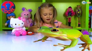 ХЕЛЛО КИТТИ и Ярослава открывают СЮРПРИЗЫ Игрушки для детей Hello Kitty Unboxing