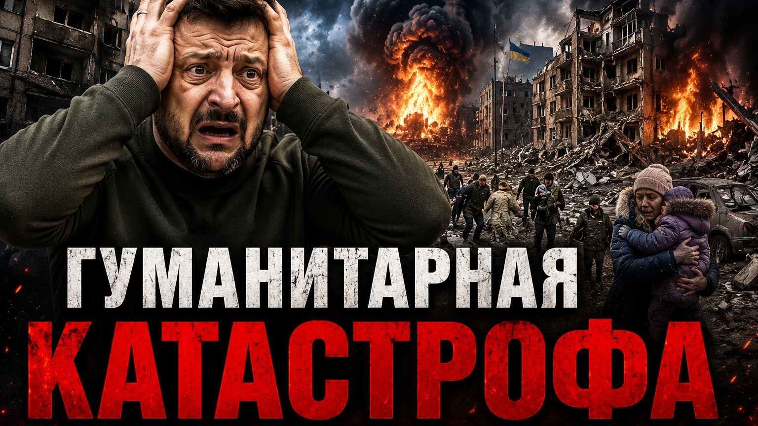 УКРАИНА ИДЁТ К ГУМАНИТАРНОЙ КАТАСТРОФЕ / НИКОЛАЙ ЛИЛИН новости сводки
