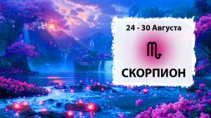 СКОРПИОН ♏ 24 - 30 Августа 2026 | Расклад таро на неделю для знака Зодиака Скорпион
