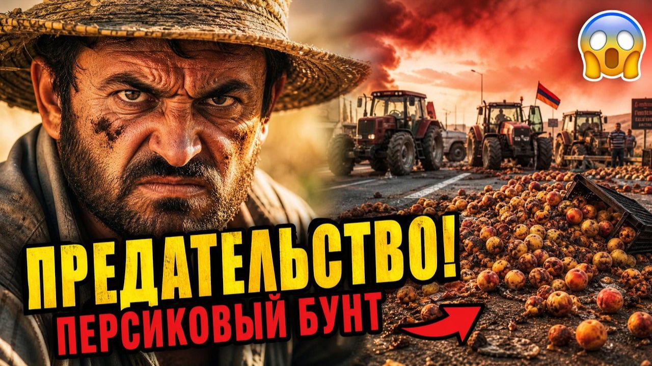 7 РУБЛЕЙ за килограмм! Как Пашинян ПРЕДАЛ своих фермеров