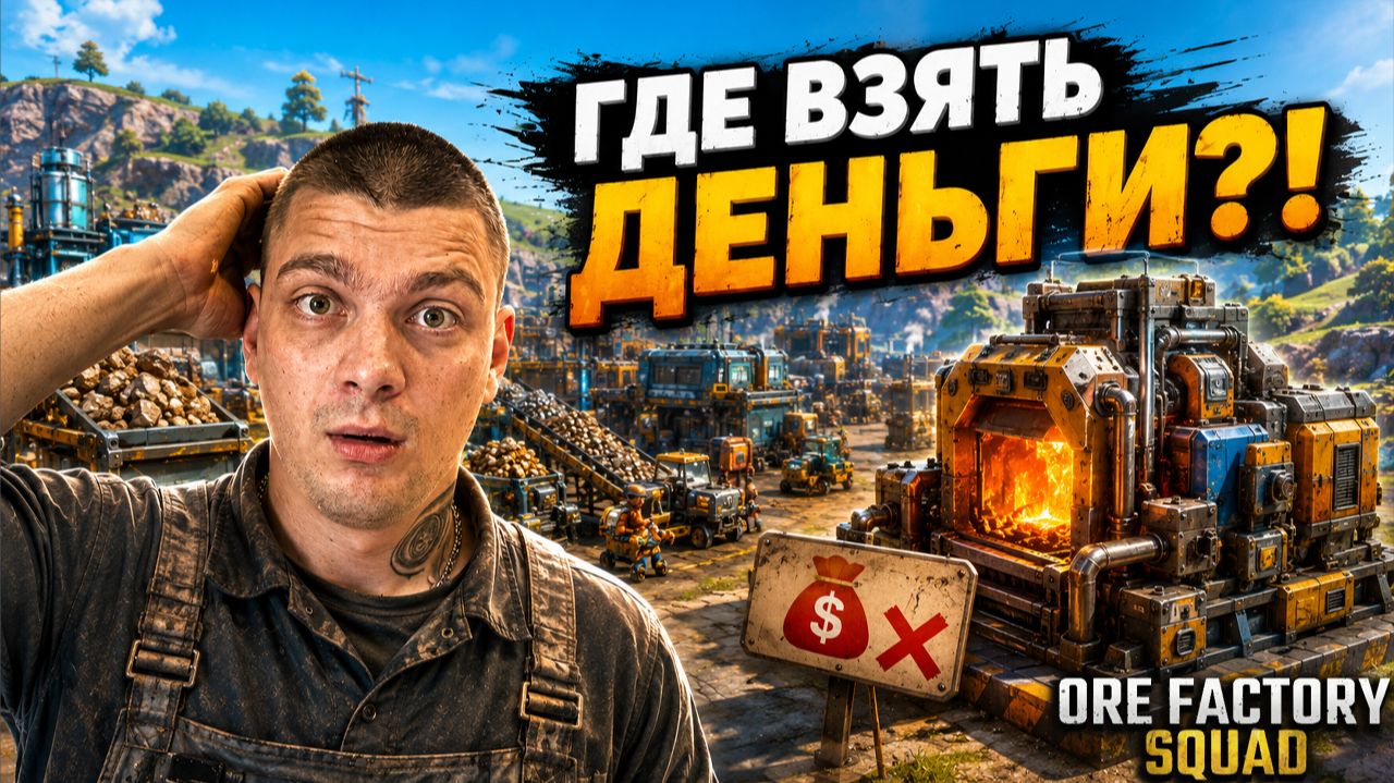 Получил 8 УРОВЕНЬ и начались ПРОБЛЕМЫ! (Ore Factory Squad #11)