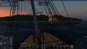 2026.08.21 - Aves - PVP - за несколько минут до сброса сервера Naval Action