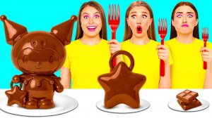 Большая, Средняя или Маленькая Тарелка Челлендж | Вкусные Кухонные Идеи от BaRaDa Challenge