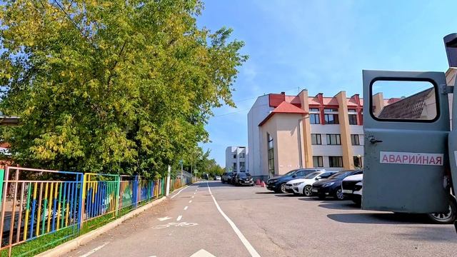 Велодорожка в парке Якутова