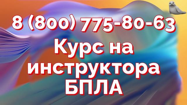 Обучение Инструктор по подготовке операторов БПЛА