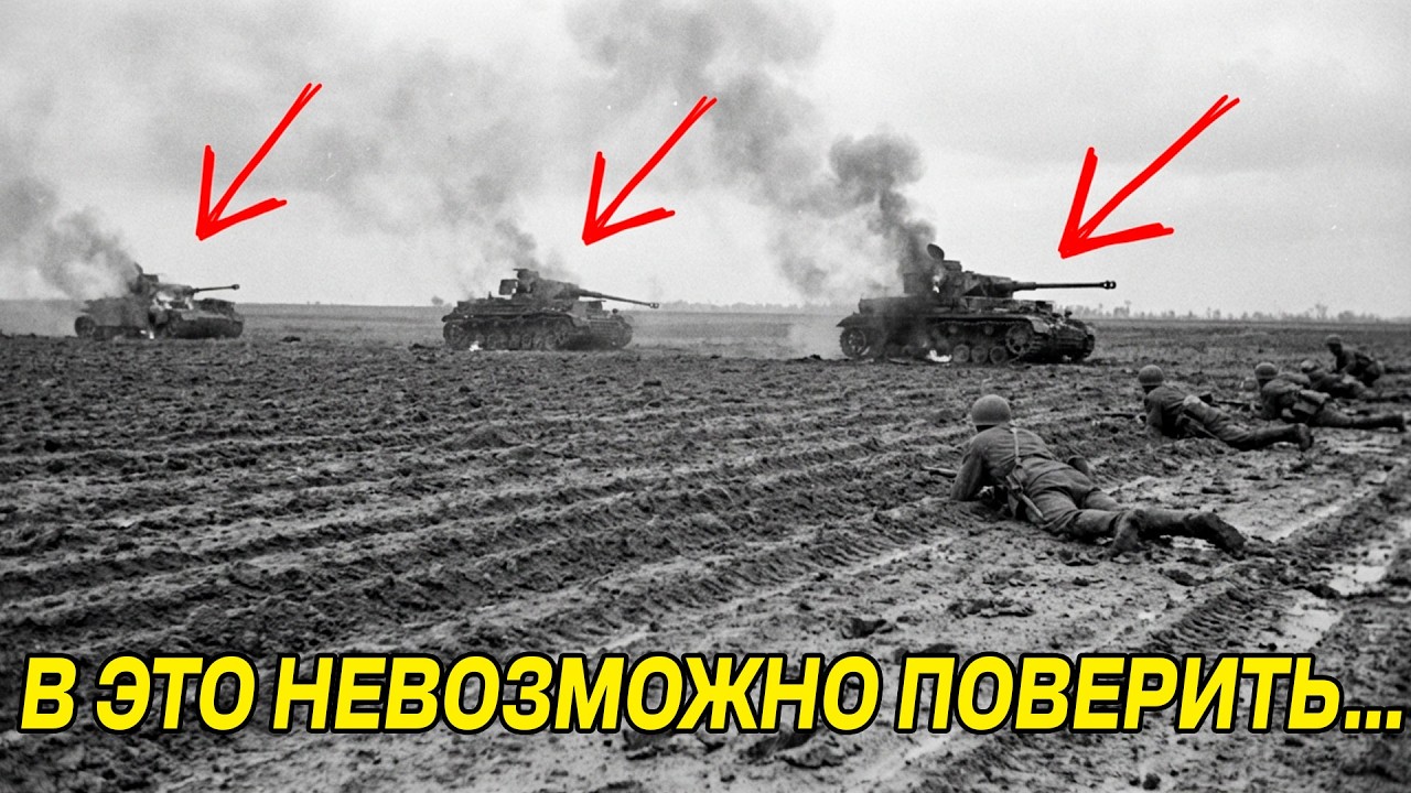 ФЮРЕР КРИЧАЛ КАК НЕНОРМАЛЬНЫЙ! Группа СОЛДАТ УНИЧТОЖИЛА НЕМЦКИХ ТИГРОВ - ВСКРЫТЫ АРХИВЫ!