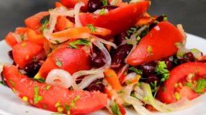 Праздничный Салат за 10 минут  «Салат Бархатный сезон» Самый вкусный Салат, что я когда-либо ел!