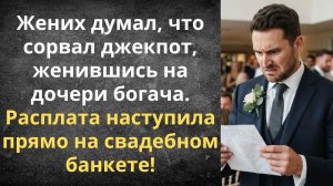 Брак по расчету разбился о свадебный подарок | Истории из жизни