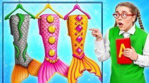 Превращение из Ботанши в Популярную Русалку # Смешные Моменты с Multi DO Girls